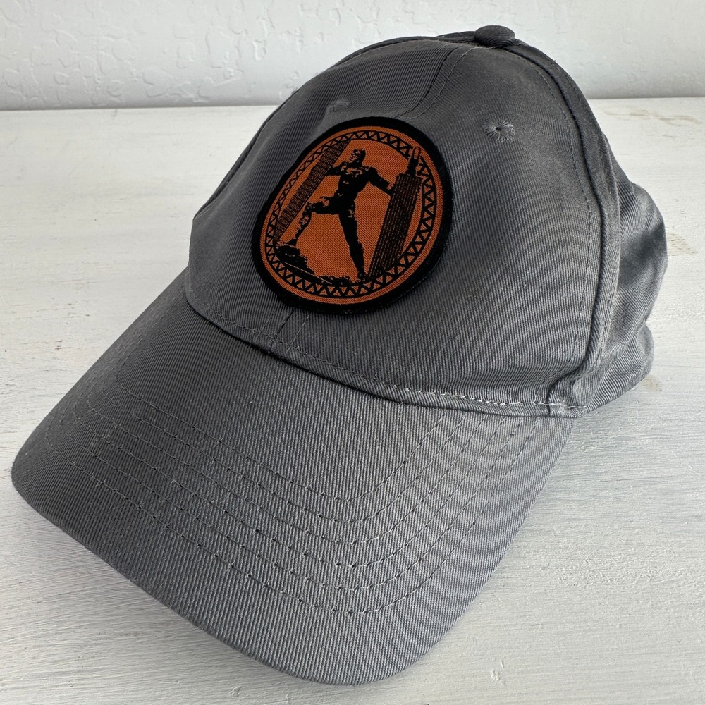 Port & Company Hat Youth CP80 Project Hercules Gray Hook and Loop Attribute